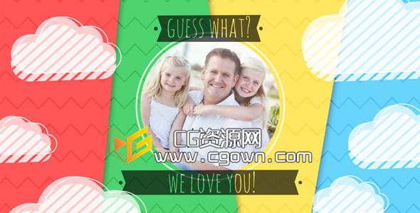 特別感謝 父親節(jié)視頻 Videohive Expresso Father’s Day 02 AE模板