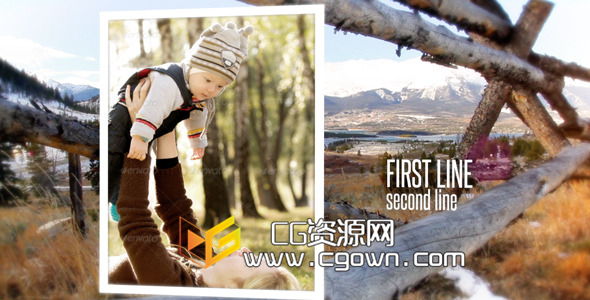 乡村户外摄影画廊 Videohive Rustic Outdoor Photo Gallery AE模板-CG资源网 乡村户外摄影画廊 Videohive Rustic Outdoor Photo Gallery AE模板