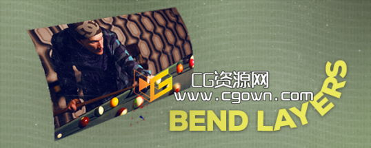 AE圖層彎曲自動(dòng)綁定腳本 Bend Layers v1.1 (Aescripts)  帶使用教程
