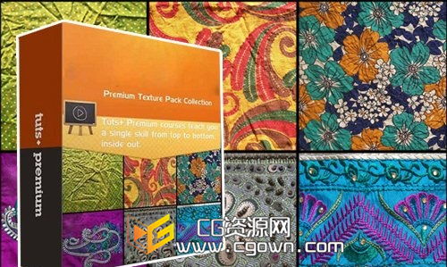 高级高清纹理贴图系列包 Tuts+ Premium – Texture Pack Collection