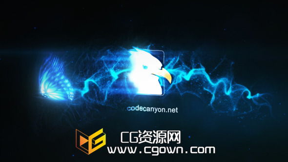 魔術(shù)蝴蝶標(biāo)志揭示 Videohive Magic Butterfly Reveal AE模板