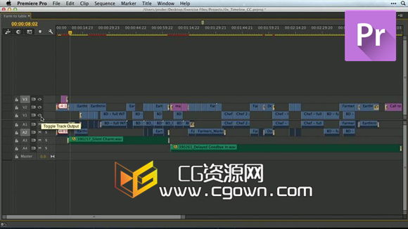 Pr时间线全面教程 Lynda – Premiere Pro Guru: Mastering the Timeline