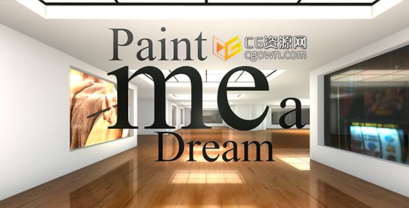 企業視頻牆公司勵志宣傳片videohivepaintmeadreamae模板