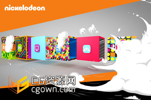 Nickelodeon N-View 电视节目品牌 艺术动画设计