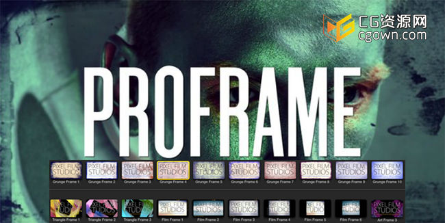 FCPX專(zhuān)業(yè)透視改變和框架插件 PROFRAME – Pro Perspective Alterations and Frames