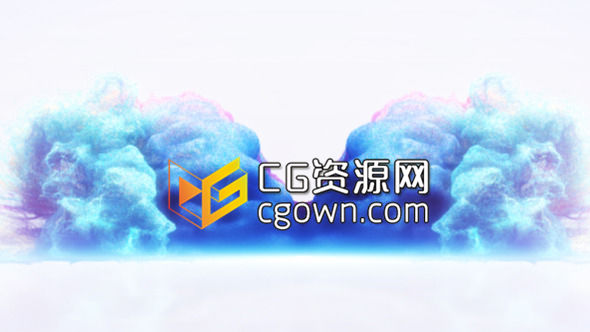 粒子碰撞標志片頭 充滿活力 Videohive Particle Collision Logo Reveal AE模板