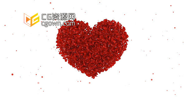 難忘的記憶視頻 玫瑰婚禮愛情故事相冊(cè) Videohive Roses Wedding Album AE模板