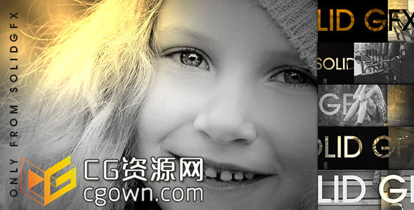AE模板 快速照片顯示標(biāo)志 獨(dú)特時(shí)尚照片揭示標(biāo)志