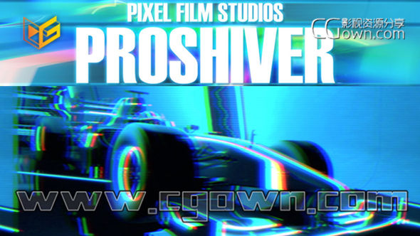 FCPX插件 混亂模糊干擾特效 PROSHIVER for FCPX – Pixel Film Studios