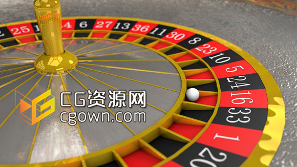 C4D教程 创建一个完全动态的赌桌上的轮盘视频教程