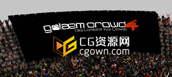 Golaem Crowd v4.2.1.1 强大集群仿真 Maya2016插件