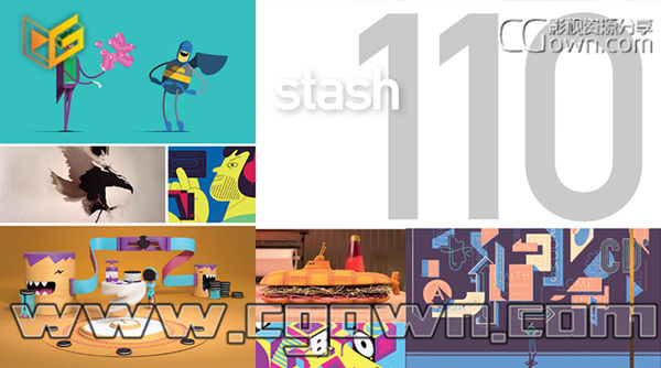 STASH 110DVD 广告创意短片优秀作品杂志 2015年月刊杂志