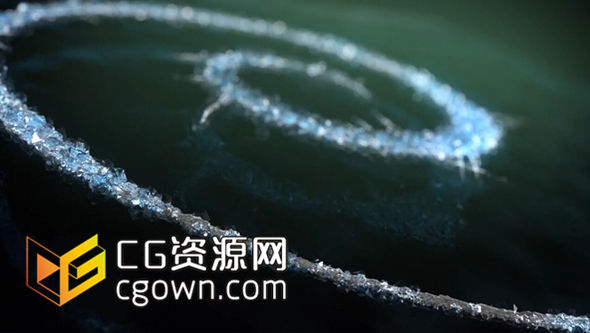 C4D教程 創(chuàng)建玻璃冰塊冰晶粒子徑生生長(zhǎng)動(dòng)畫(huà)特效制作培訓(xùn)視頻教程