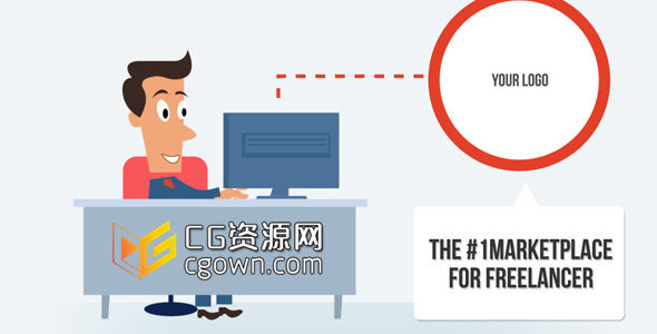 AE模板 卡通效果商業(yè)促銷 推廣您公司的業(yè)務(wù)/產(chǎn)品/服務(wù)動(dòng)畫視頻
