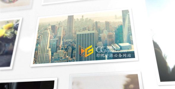 AE模板 明亮照片墻展示 婚禮相冊視頻 企業(yè)優(yōu)雅展示圖片