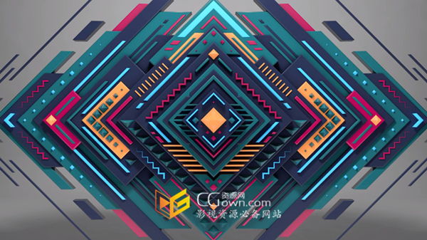 C4D视频教程 创建样条曲线几何形状元素图形动画效果