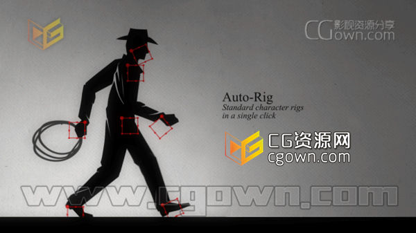 Duduf Duik 15 v15.08 中文版本AE极品骨骼人物角色绑定脚本 免费下载