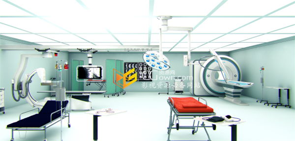 C4D模型 三维实验室医学医疗各种高质量模型包 Cinema 4D预设