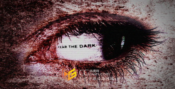 AE模板 电影恐惧眼睛暗黑恐怖标志开场片头视频 免费下载-CG资源网 AE模板 电影恐惧眼睛暗黑恐怖标志开场片头视频 免费下载