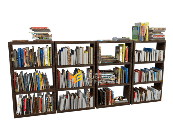 C4D插件 NitroBookCase v1.00 快速制作三维书架书本翻书 带视频教程