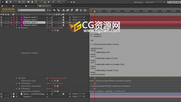 AE教程 表达式全面学习 After Effects Expressions