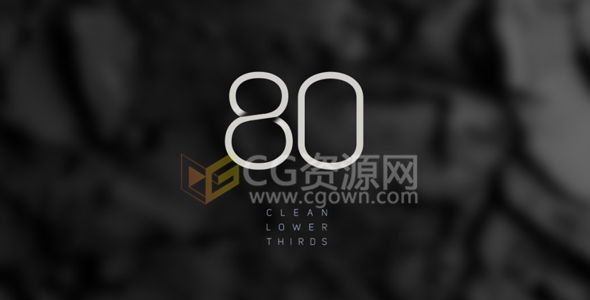 80種簡(jiǎn)潔線條文字標(biāo)題動(dòng)畫(huà)AE模板 現(xiàn)代公司品牌視頻字幕條工程 免費(fèi)下載