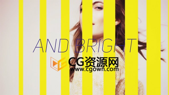 時尚宣傳片AE模板服裝促銷舞蹈培訓班展示視頻動畫