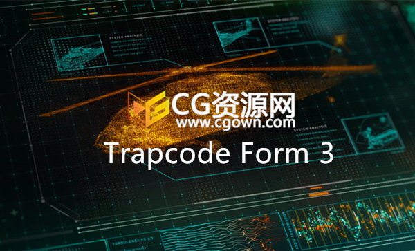 Trapcode Form 3 AE插件学习新功能视频教程 免费下载