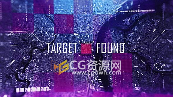 刑侦剧反黑宣传片头间谍电影行动预告片制作AE模板-CG资源网 刑侦剧反黑宣传片头间谍电影行动预告片制作AE模板