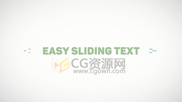 字幕滑動(dòng)效果顯示動(dòng)畫動(dòng)態(tài)介紹文字標(biāo)題視頻AE模板