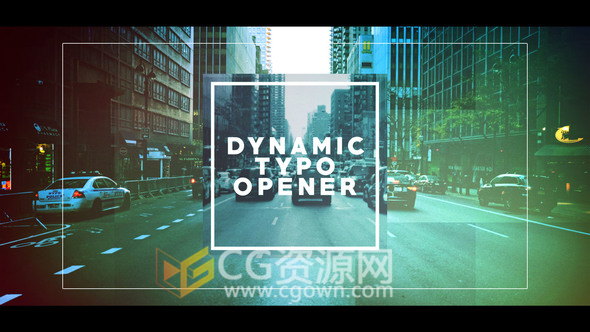媒體網(wǎng)站或商務(wù)會(huì)議時(shí)尚宣傳視頻動(dòng)態(tài)文字圖片開(kāi)場(chǎng)片頭-AE模板下載