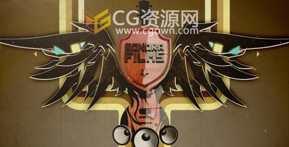 復(fù)古風(fēng)格搖滾娛樂音樂會事件節(jié)日視頻制作飛濺條紋動畫-AE模板