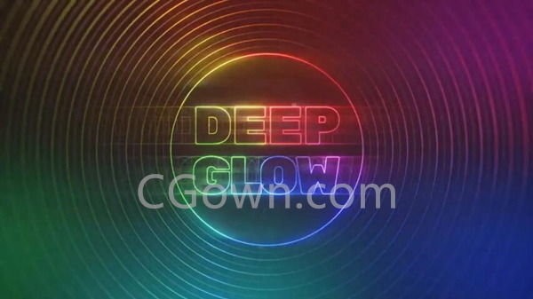 Deep Glow v1.5.5 AE插件高级辉光发光效果