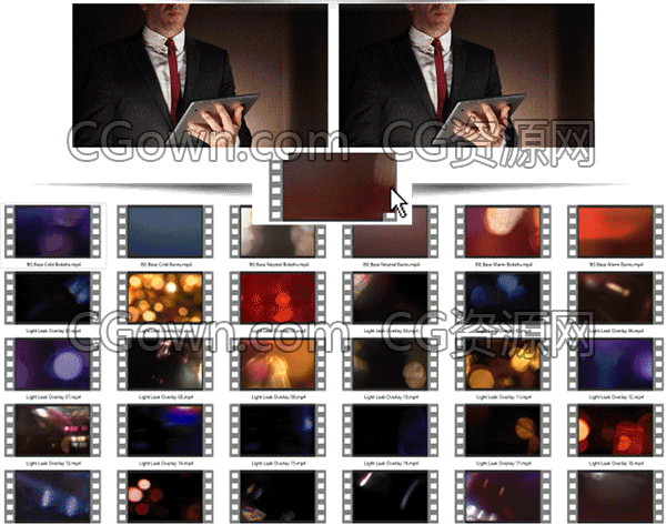 光效视频素材下载60组漂亮镜头光晕耀斑炫光叠加效果4K分辨率