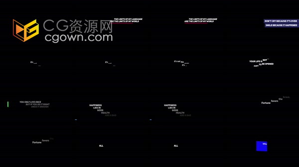 12组社交媒体视频字幕标题动画效果制作FCPX插件下载