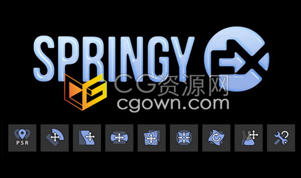 SpringyFX v1.0.1 AE脚本制作MG卡通弹跳动画效果下载