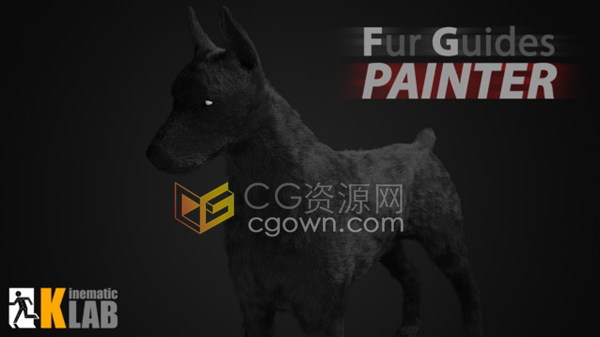 毛发绘制插件Fur Guides Painter 1.00支持3DS MAX2013~2020安装