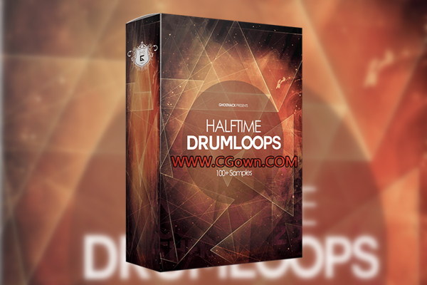 100个独特的半场Drumloops优雅沉重实验音源部落音乐异样半场鼓循环音效