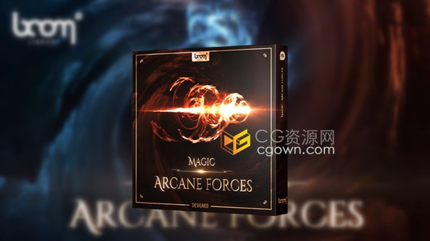 音效素材-专门制作神秘魔术动作能量冲击波特效音效Arcane Forces第一套
