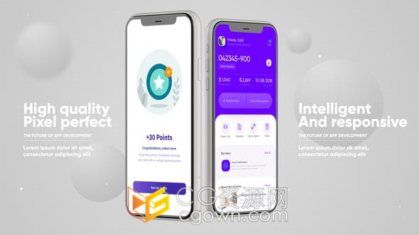 Phone 11應(yīng)用演示模型手機(jī)APP應(yīng)用程序介紹宣傳廣告動(dòng)畫-AE模板