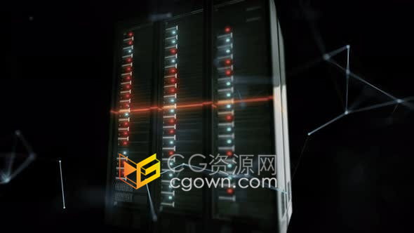 數(shù)字?jǐn)?shù)據(jù)庫(kù)服務(wù)器系統(tǒng)云存儲(chǔ)智能托管防火墻技術(shù)4k背景視頻