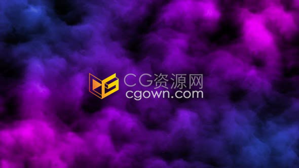 4K紫色濃煙滾動(dòng)神秘感煙霧繚繞視覺(jué)效果背景視頻素材