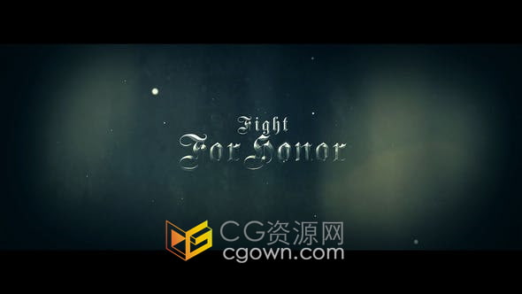 AE模板-史詩英雄歷史榮耀戰(zhàn)魂電影預告片介紹宣傳視頻