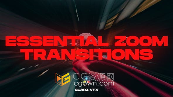 DR达芬奇模板-Zoom Transitions 40种缩放变焦过渡视频转场特效