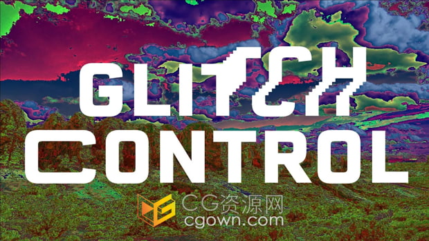 AE/PR插件Glitch Control v1.0.3视频像素拉伸色彩RGB分离移位