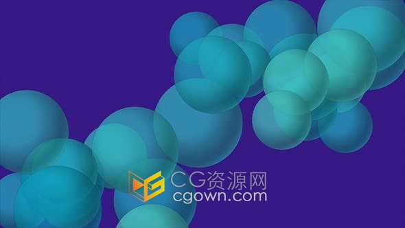 視頻素材-紫色背景上緩慢移動的逼真3d球體動態(tài)壁紙