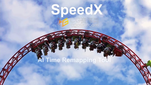 SpeedX v1.1.1 Win/Mac版本AE/PR插件AI智能视频变速插帧慢动作镜头