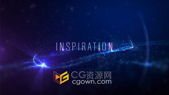AE模板-空間感豪華時(shí)尚耀斑粒子標(biāo)題視頻節(jié)目電影預(yù)告片晚會(huì)舞臺(tái)大氣背景