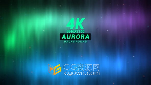 4k美麗北極光星空流動(dòng)自然景象背景視頻素材免費(fèi)下載