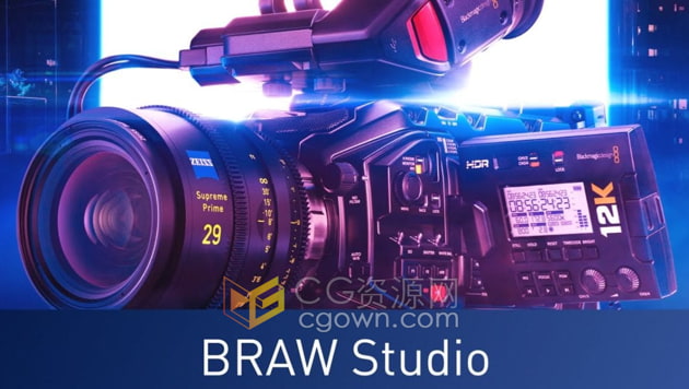 MAC版本BRAW Studio v2.5.0插件PR/AE/ME软件支持Blackmagic RAW视频文件